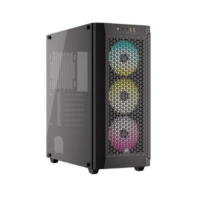 Gabinete Gamer Corsair 480T RGB Airflow Tempered Glass Mid-Tower, Preto - CC-9011272-WW