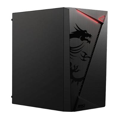 Gabinete Gamer MSI Mag Shield M301, Mini Tower, Micro-ATX, 1x FAN, Preto - 306-7G13M25-809