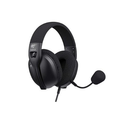 Headset Gamer Havit Fuxi H5D, RGB, Drivers de 50mm, P3, Multiplataforma, Preto - Fuxi-H5D Black