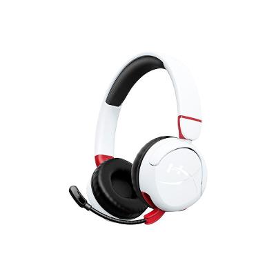 Headset Gamer Sem Fio Kids HyperX Cloud Mini, Bluetooth, Driver 30mm, USB-C, Branco - 7G8F2AA