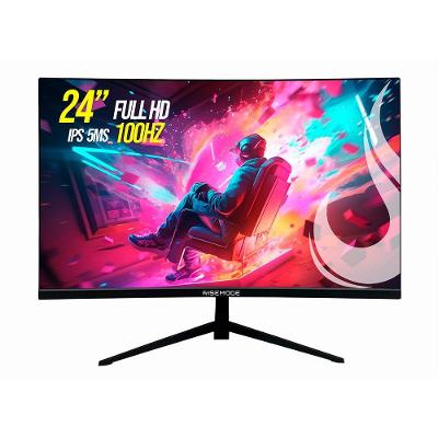 Monitor Gamer Rise Mode 24", FHD, Curvo, 100Hz, 5ms, IPS, HDMI e VGA, sRGB 99%, Preto - RM-MOG-24C100FH-B