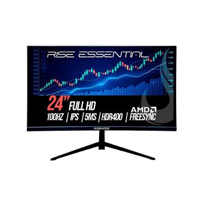 Monitor Gamer Rise Mode 24", FHD, 100Hz, 5ms, IPS, HDMI e VGA, sRGB 99%, Preto - RM-MOG-24F100FH-B