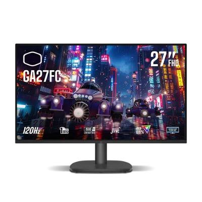 Monitor Gamer Cooler Master 27", FHD, 120Hz, 1ms, IPS, HDMI e VGA, Preto - GA27FC