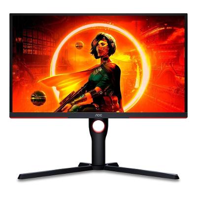 Monitor Gamer AOC 24.5", 240Hz, Full HD, 0.5ms, FreeSync Premium, HDR 10, DisplayPort e HDMI, Altura Ajustável - 25G3ZM