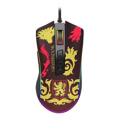 Mouse Gamer Redragon Harry Potter Grifinória, RGB, 12400 DPI, Sensor Pixart PMW3327, USB, Preto e Vermelho - HP-711G