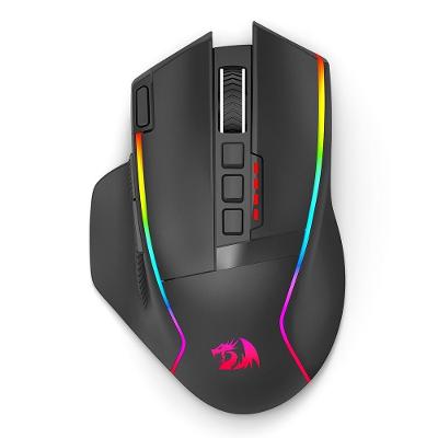 Mouse Gamer Redragon Swain, RGB, 16000 DPI, 9 Botões, Preto - M915RGB-WL