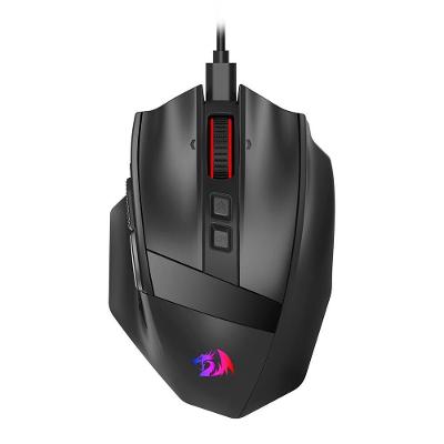 Mouse Gamer Redragon Rind, RGB, Sensor PAW3333, 16000 DPI, 10 Botões Programáveis, USB, Preto - M813-RGB