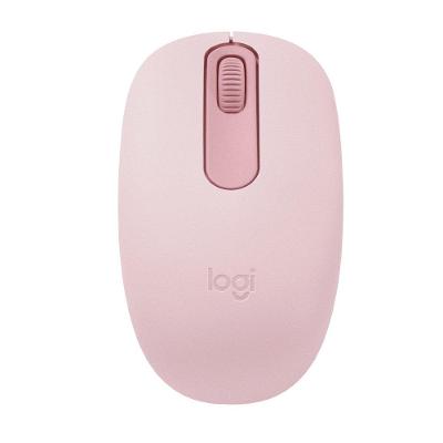 Mouse Sem Fio Logitech M196, Ambidestro Compacto, Bluetooth, Compatível com PC e Mac, Rosa - 910-007458