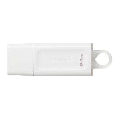 Pen Drive 64GB Kingston DataTraveler Exodia, USB 3.2, Branco - KC-U2G64-5R