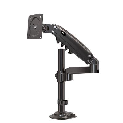 Suporte de Mesa Ajustavel com Pistao a Gas Para Monitor PIX, 17" à 35", Preto - PX-H80