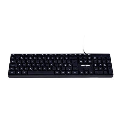 Teclado Maxprint OFFICEEASY , Multimidia por FN, USB 2.0, ABNT2, Preto - 60000153