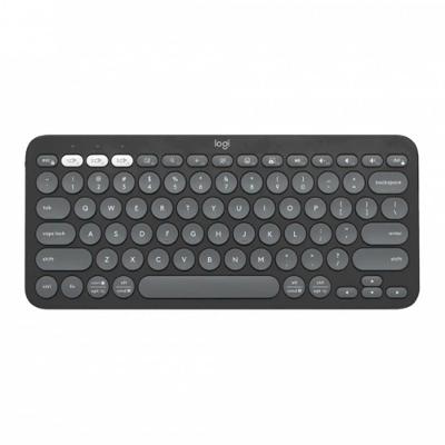 Teclado Sem Fio Logitech, Bluetooth e USB, Pebble Keys 2 K380s, Easy-Switch e Pilha - 920-011789