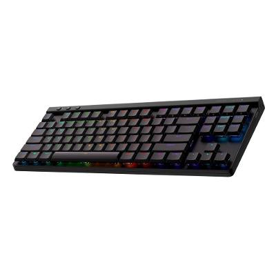 Teclado Sem Fio Mecânico Gamer Logitech G515, RGB, Bluetooth, com Design TKL,Tecnologia Lightspeed, Preto - 920-012423