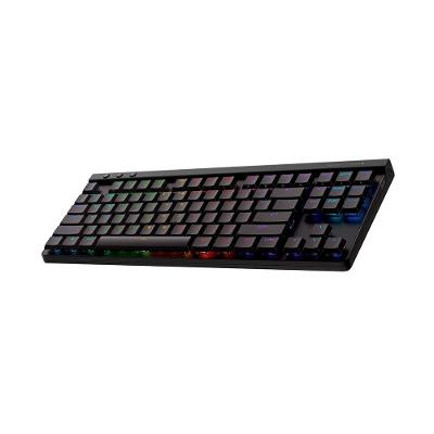 Teclado Sem Fio Mecânico Gamer Logitech G515, RGB, Bluetooth, com Design TKL,Tecnologia Lightspeed, Preto - 920-012423