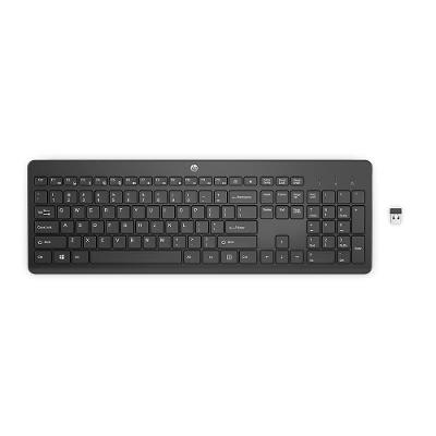 Teclado sem Fio HP 230, Design Elegante, Receptor USB Wireless, Layout BR, Preto - 3L1E7AA#AC4