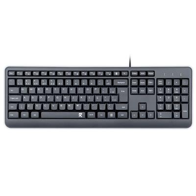 Teclado Office Redragon Membrana, Full Size, ABNT2, Preto - BK-7092 PT