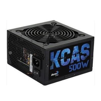 Fonte Aerocool KCAS, 500W, 80 Plus Bronze, PFC Ativo, Sem Cabo, Preto - EN53367