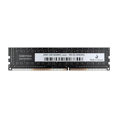 Memória RAM Rise Mode Value, 4GB, 1600MHz, DDR3L, CL11, Preto - RM-D3-4G1600VL