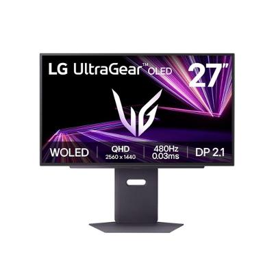 Monitor Gamer LG UltraGear OLED 27", 2K QHD, 480Hz, 0.03ms, FreeSync Premium, G-Sync, HDR400 - 27GX790A-B