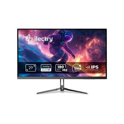 Monitor Gamer ilectry Vision 2718, 27" QHD, IPS, 180Hz, HDMI e DP, VESA, Preto - IYVISION2718