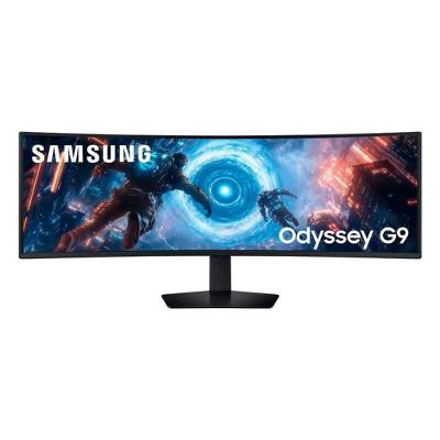 Monitor Gamer Curvo Samsung Odyssey G9 49", DQHD, 144Hz, 1ms, FreeSync Premium Pro, HDR600, Ajuste de Altura - LS49FG910ELXZD
