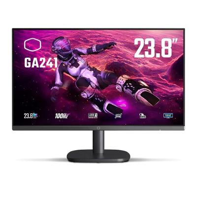 Monitor Gamer Cooler Master 23,8", FHD, 100Hz, 1ms, VA, HDMI e VGA, HDR, Adaptive Sync, Preto - GA241