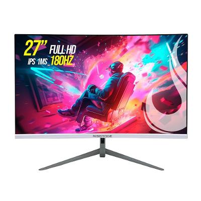 Monitor Gamer Rise Mode 27", FHD, Curvo, 180Hz, 1ms, IPS, HDMI e DisplayPort, sRGB 110%, Branco - RM-MOG-27C180FH-W