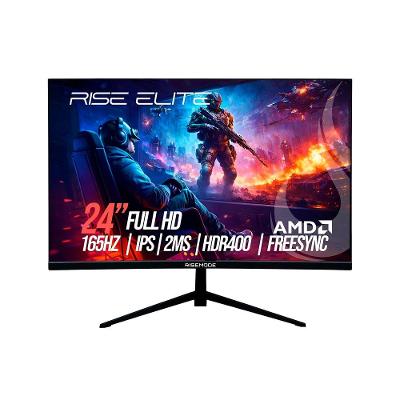 Monitor Gamer Rise Mode 24", FHD, 165hz, IPS, DisplayPort e VGA, sRGB 99%, Preto - RM-MOG-24F165FH-B
