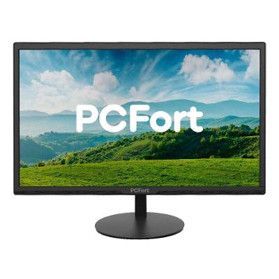 Monitor PCFort 20", HD, 60Hz, VGA e HDMI, Preto - F2030