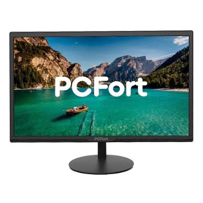 Monitor PCFort 21.5", Full HD, 60Hz, VGA e HDMI, Preto - F2130