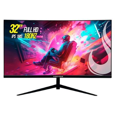 Monitor Gamer Rise Mode 32", FHD, Curvo, 180Hz, 1ms, IPS, HDMI e DisplayPort, sRGB 110%, Preto - RM-MOG-32C180FH-B