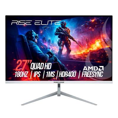 Monitor Gamer Rise Mode 27", QHD, 180Hz, 1ms, IPS, HDMI e DisplayPort, sRGB 110%, Branco - RM-MOG-27F1802K-W