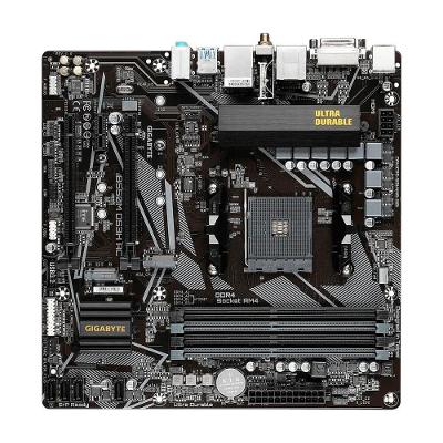 Placa Mãe Gigabyte B550M DS3H AC, Rev 1.4, AMD AM4, Micro ATX, DDR4 ,Wi-Fi, Bluetooth - B550M DS3H AC - 9MB55MDHC-00-G17 Rev 1.7