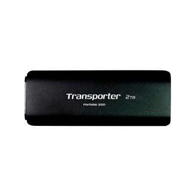 SSD Externo Patriot Transporter, 512GB, USB-C 3.2 Gen 2, Leitura 500MB/s, Gravação 500MB/s, Preto - PTP512GPEC