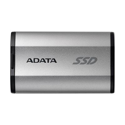 SSD Externo ADATA SD810, 1TB, USB 3.2, 1000G IP68, até 2.000 MB/s, para iPhone 15/Pro/Max, Android, Prata - SD810-1000G-CSG