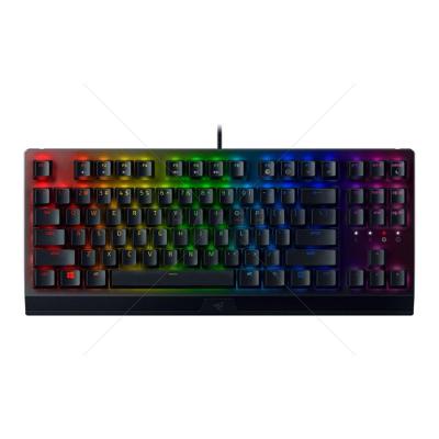 Teclado Gamer Razer Blackwidow V3 Full, Chroma RGB, Switch Yellow, Preto - RZ03-03540200-R3U1