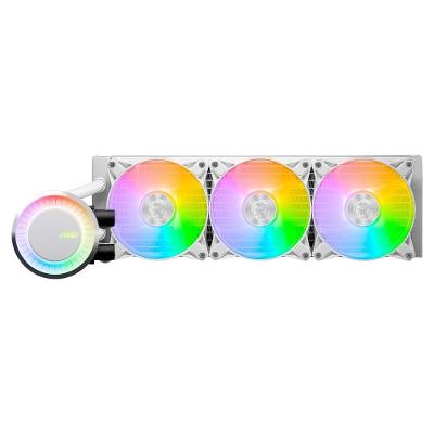 Water Cooler MSI Mag Coreliquid E360, ARGB, 360mm, AMD/Intel, Branco - MAG CORELIQUID E360 WHITE