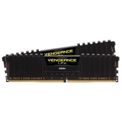 Memória RAM Corsair Vengeance LPX, 32GB (2x16GB), 2666MHz, DDR4, CL16, Preto - CMK32GX4M2A2666C16