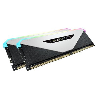 Memória RAM Corsair Vengeance RT, RGB, 16GB (2x8GB), 3200MHz, DDR4, CL16, Branco - CMN16GX4M2Z3200C16W