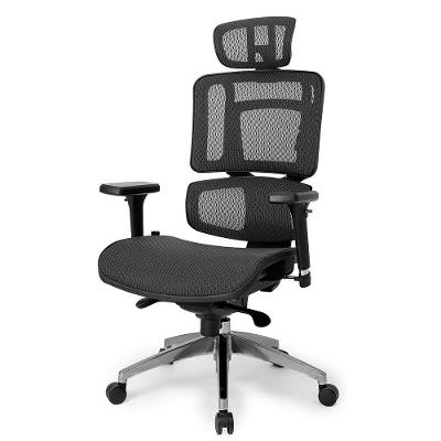 Cadeira de Escritório Ergonômica DT3 Helora, Até 150kg, Altura Ajustável em 4 Posições, Braços 3D, Preto  - 11211-6