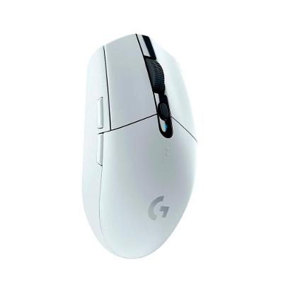 Mouse Gamer Sem Fio Logitech G305 Lightspeed, 12.000 DPI, 6 Botões Programáveis, Branco - 910-005290