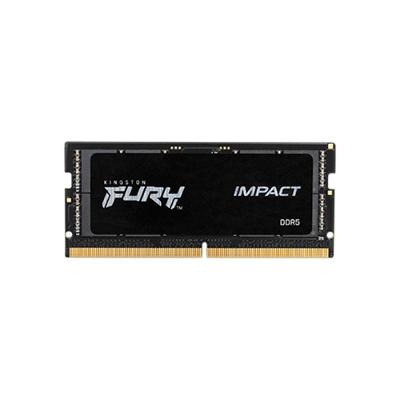 Memória RAM para Notebook Kingston Fury Impact, 16GB, 4800MHz, DDR5, CL38 - KF548S38IB-16