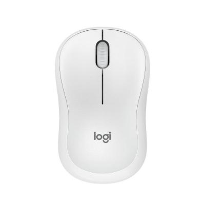 Mouse Sem Fio Logitech M240, Bluetooth, Clique Silencioso, Design Ambidestro Compacto, Branco - 910-007116