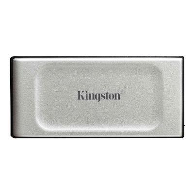SSD Externo Kingston XS2000, 4TB, USB 3.2 Gen 2x2, Portátil, Leitura: 2000 MB/s, Gravação: 2000 MB/s, Prata - SXS2000/4000G