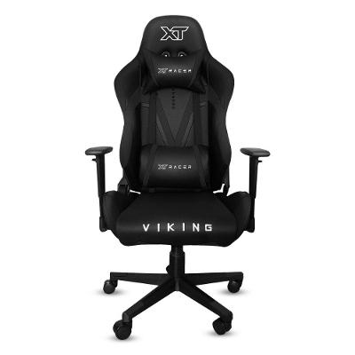 Cadeira Gamer XT Racer Viking Series, Até 120 Kg, Com Almofadas, Reclinável, Descanso de Braço 3D, Preto - XTR-014