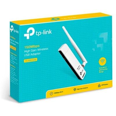 Adaptador Wireless TP-Link USB 150Mbps TL-WN722N