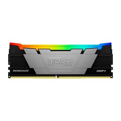 Memória RAM Kingston Fury Renegade RGB, 16GB, DDR4, 3200MHz, CL16, Preto - KF432C16RB12A/16
