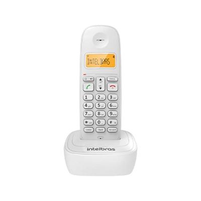 Ramal Adicional Para Telefone Intelbras TS 7510, Sem Fio, com Identificador de Chamadas, Não Pertube, Tela Iluminada, Branco - 4120040