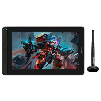 Mesa Digitalizadora Huion Kamvas 13 Plus G, Full HD IPS, Ultrafino 11,8mm, USB-C, Caneta PenTech 3.0, Verde - GS1331-G