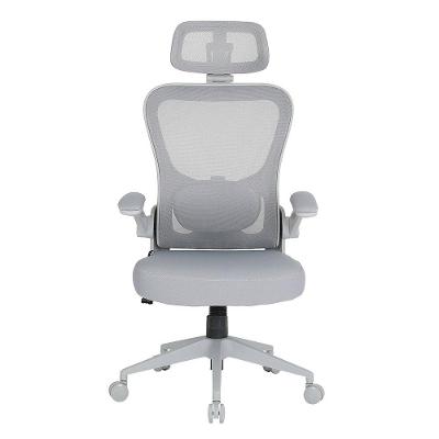 Cadeira Office DT3 Vita H, Até 120Kg, Reclinável, Braço 4D, Cilindro de Gás Classe 4, Malha, Preta com Estrutura Cinza - 14557-2